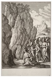 La montagne en travail - Wenceslaus Hollar